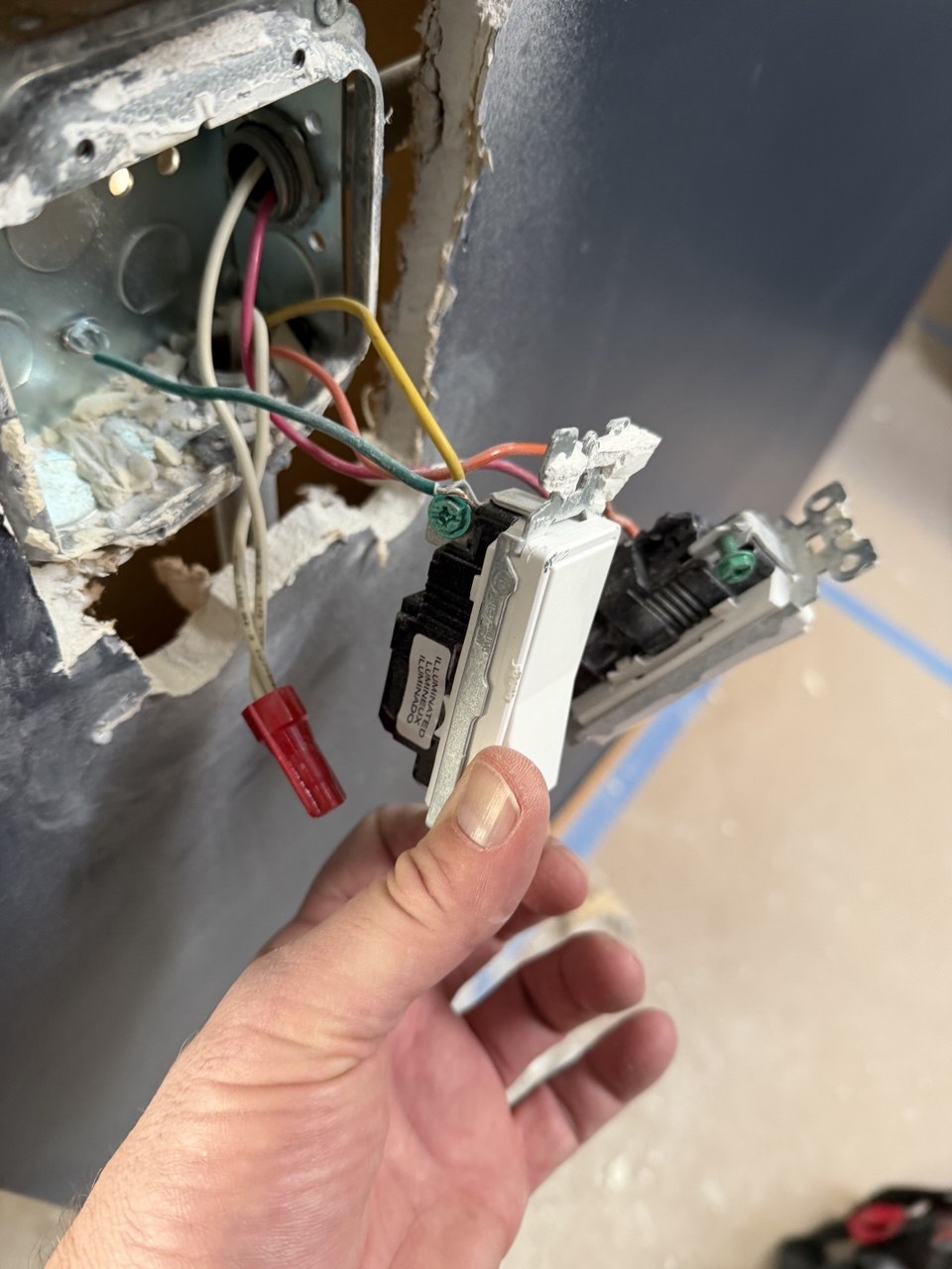 Electrical work photo 8